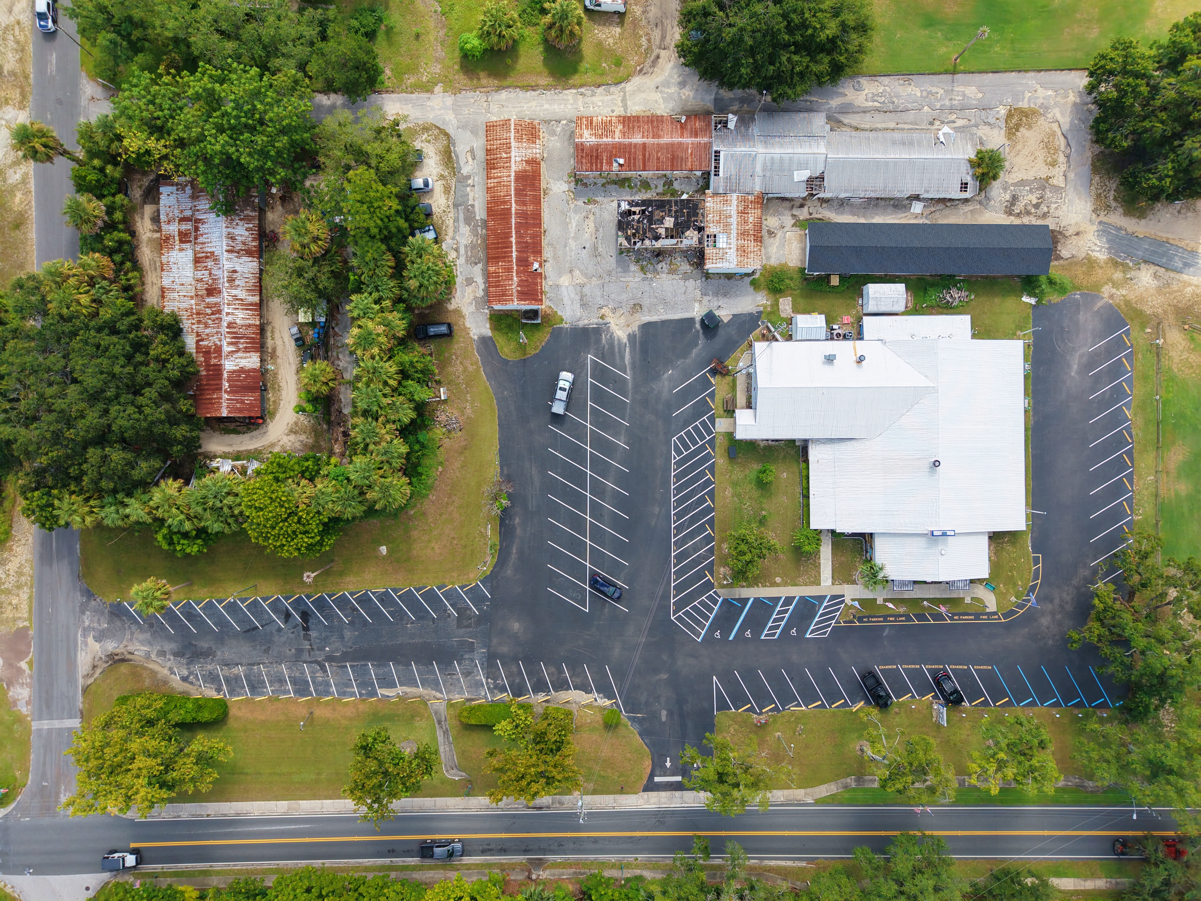 Top down view of legion